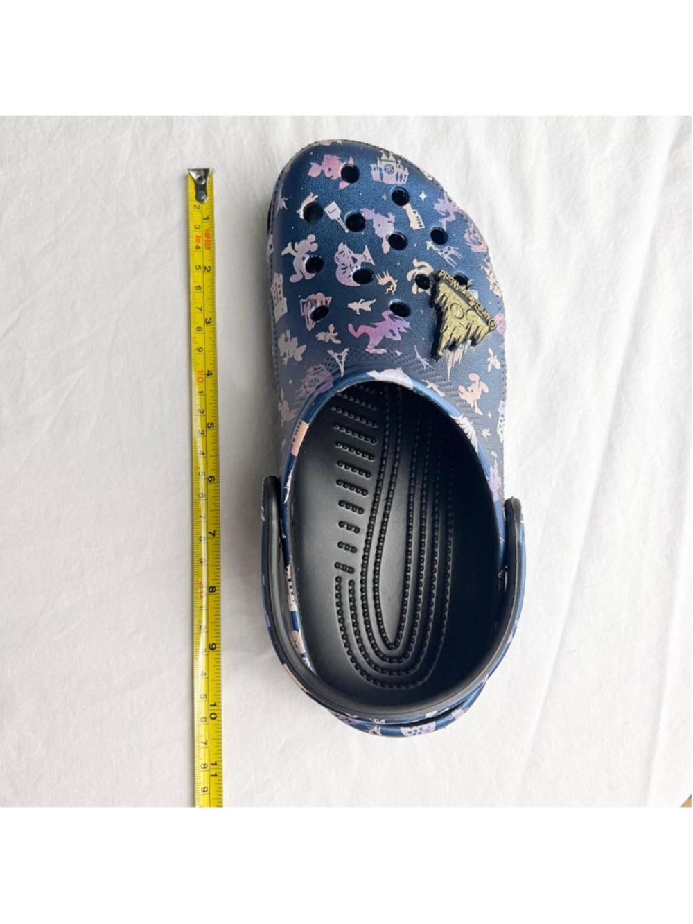 Crocs Walt Disney World 50th Anniversary Grand Finale Castle Clogs M 5 W 7 NWOB - Picture 8 of 10